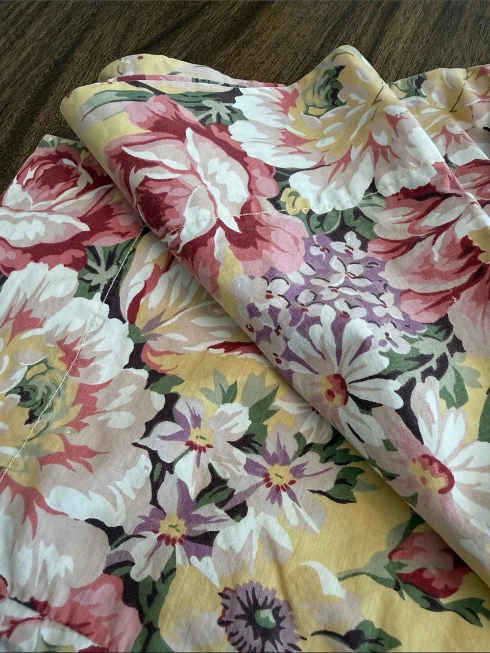 Set of 2 vintage Ralph Lauren Sophie Brooke king pillowcases
